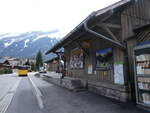 (273'213) - PostAuto/TPC-Haltestelle am 27. Mrz 2025 beim Bahnhof Les Diablerets