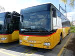 (274'228) - CarPostal Ouest - VD 545'235/PID 12'056 - Iveco (ex Ballestraz, Grne; ex Vorfhrfahrzeug Iveco France EY 361 WS) am 26. April 2025 in Yverdon, Garage