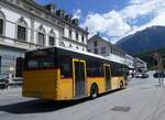 (263'983) - PostAuto Wallis - VS 477'210/PID 10'838 - eEbusco am 24. Juni 2024 beim Bahnhof Brig