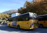 (268'374) - PostAuto Wallis - VS 445'913/PID 10'456 - Iveco am 21. Oktober 2024 in Brig, Garage