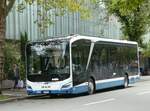 (256'288) - VBZ Zrich - Nr. 643/ZH 965'643 - MAN am 21. Oktober 2023 in Zrich, Lindenplatz