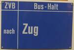 (205'254) - ZVB-Haltestellenschild am 18.