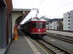 rhaetische-bahn-rhb-2/657013/511-der-rhaetischen-bahn-als-r 511 der Rhtischen Bahn als R nach Klosters Platz in Davos Platz. 07.05.2019