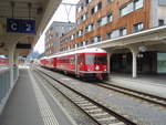 steuerwagen-2/657015/1712-der-rhaetischen-bahn-als-r 1712 der Rhtischen Bahn als R nach Klosters Platz in Davos Platz. 07.05.2019