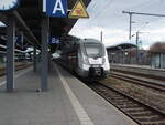 9442 812 der Abellio Rail Mitteldeutschland als RB 20 Eisenach - Leipzig Hbf in Erfurt Hbf.