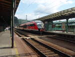642 086 als U 28 nach Rumburk in Děčn hl.
