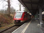 648 251 als RB 82 aus Gttingen in Bad Harzburg. 01.03.2025